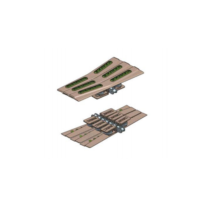 CY-3873 无间隙防滑双向旋转转弯链板